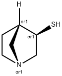 1-Azabicyclo[2.2.1]heptane-3-thiol,(1R,3R,4S)-rel-(9CI) 结构式