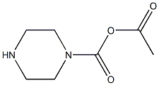 1-Piperazinecarboxylicacid,anhydridewithaceticacid(9CI) 结构式