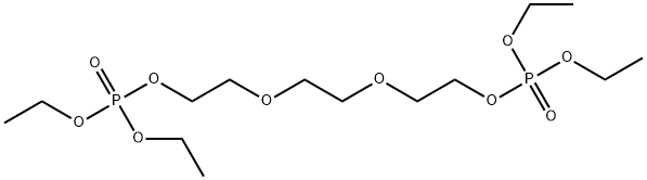 四聚乙二醇-双(膦酸二乙酯) 结构式