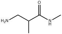 3-amino-N,2-dimethylpropanamide(SALTDATA: HCl) 结构式