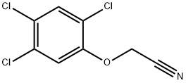 (2,4,5-trichlorophenoxy)acetonitrile 结构式