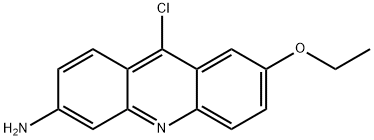 9-Chloro-7-ethoxy-3-acridinaMine 结构式