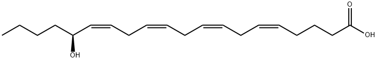 16(S)-HETE 结构式