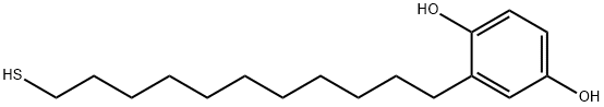 11-巯基十一烷基氢醌 结构式