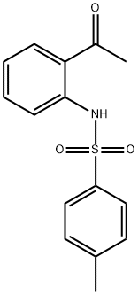 N-(2-Acetylphenyl)-4-methylbenzene-1-sulfonamide 结构式