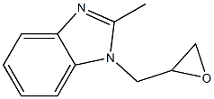 1H-Benzimidazole,2-methyl-1-(oxiranylmethyl)-(9CI) 结构式