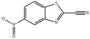2-Benzothiazolecarbonitrile,5-nitro-(9CI) 结构式