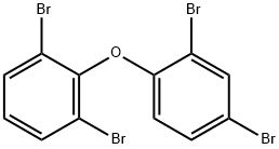 2,2',4,6'-四溴二苯醚 结构式