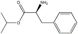 L-苯丙氨酸异丙酯 结构式