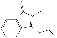 1H-Inden-1-one,3-ethoxy-2-ethyl-(9CI) 结构式