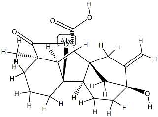 赤霉素 A20 结构式