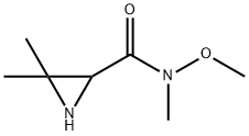 2-Aziridinecarboxamide,N-methoxy-N,3,3-trimethyl-(9CI) 结构式