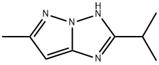 1H-Pyrazolo[1,5-b][1,2,4]triazole,6-methyl-2-(1-methylethyl)-(9CI) 结构式