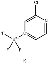 2-氯-4-吡啶三氟硼酸钾 结构式