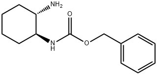 TRANS (1S,2S)-1N-CBZ-CYCLOHEXANE-1,2-DIAMINE 结构式