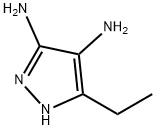 1H-Pyrazole-3,4-diamine,5-ethyl-(9CI) 结构式