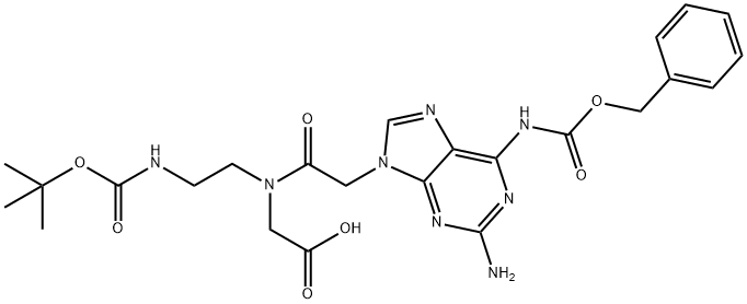 BOC-PNA-D(Z)-OH 结构式