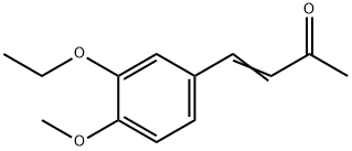 3-Buten-2-one,4-(3-ethoxy-4-methoxyphenyl)-(9CI) 结构式