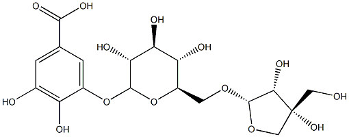 mudanoside B 结构式