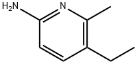 2-Pyridinamine,5-ethyl-6-methyl-(9CI) 结构式