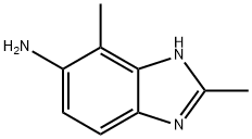 1H-Benzimidazol-5-amine,2,4-dimethyl-(9CI) 结构式
