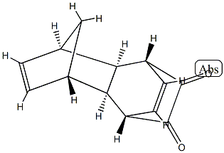 1,4-Ethano-5,8-methanonaphthalene-10,11-dione, 1,4,4a,5,8,8a-hexahydro-, (1R,4S,4aS,5S,8R,8aR)-rel- (9CI) 结构式