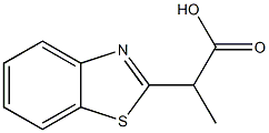 2-Benzothiazoleaceticacid,alpha-methyl-(9CI) 结构式