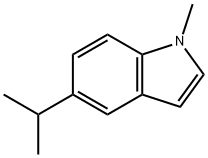 1H-Indole,1-methyl-5-(1-methylethyl)-(9CI) 结构式