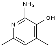 3-Pyridinol,2-amino-4,6-dimethyl-(9CI) 结构式