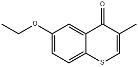 4H-1-Benzothiopyran-4-one,6-ethoxy-3-methyl-(9CI) 结构式