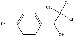 BenzeneMethanol, 4-broMo-.alpha.-(trichloroMethyl)- 结构式