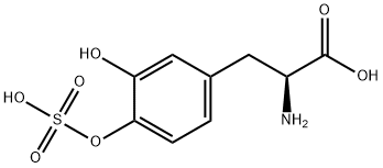 L-DOPA-4'-Sulfate 结构式