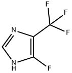 1H-Imidazole,4-fluoro-5-(trifluoromethyl)-(9CI) 结构式