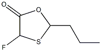 1,3-Oxathiolan-5-one,4-fluoro-2-propyl-(9CI) 结构式