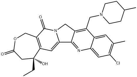 依洛替康 结构式