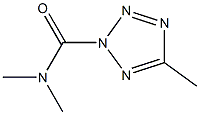 2H-Tetrazole-2-carboxamide,N,N,5-trimethyl-(9CI) 结构式