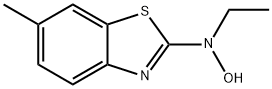 2-Benzothiazolamine,N-ethyl-N-hydroxy-6-methyl-(9CI) 结构式