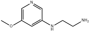 1,2-Ethanediamine,N-(5-methoxy-3-pyridinyl)-(9CI) 结构式