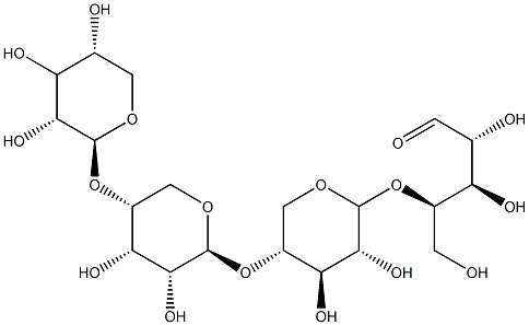 木四糖 结构式