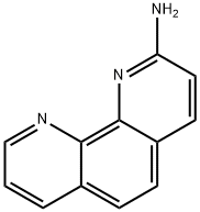 2-胺基-1,10-菲罗啉 结构式