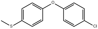 (4-(4-氯苯氧基)苯基)(甲基)硫烷 结构式