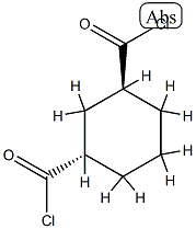 1,3-Cyclohexanedicarbonyl dichloride, trans- (8CI,9CI) 结构式