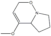 2H-Pyrrolo[1,2-b][1,2]oxazine,4a,5,6,7-tetrahydro-4-methoxy-(9CI) 结构式