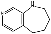 1H-Pyrido[3,4-b]azepine,2,3,4,5-tetrahydro-(9CI) 结构式