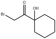 Ketone, bromomethyl 1-hydroxycyclohexyl (6CI,7CI,8CI) 结构式