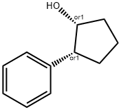 2-phenylcyclopentanol 结构式