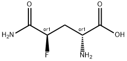 D-Glutamine, 4-fluoro-, (4R)-rel- (9CI) 结构式