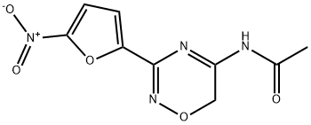 ACETAMIDE,N-(3,5-NITRO-2-FURYL)-1,2,4-OXADIAZINYL- 结构式