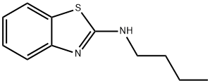 正丁基-1,3-苯并噻唑-2-胺 结构式
