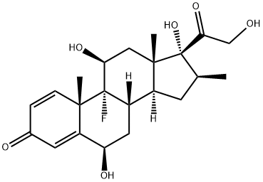 6-hydroxybetamethasone 结构式